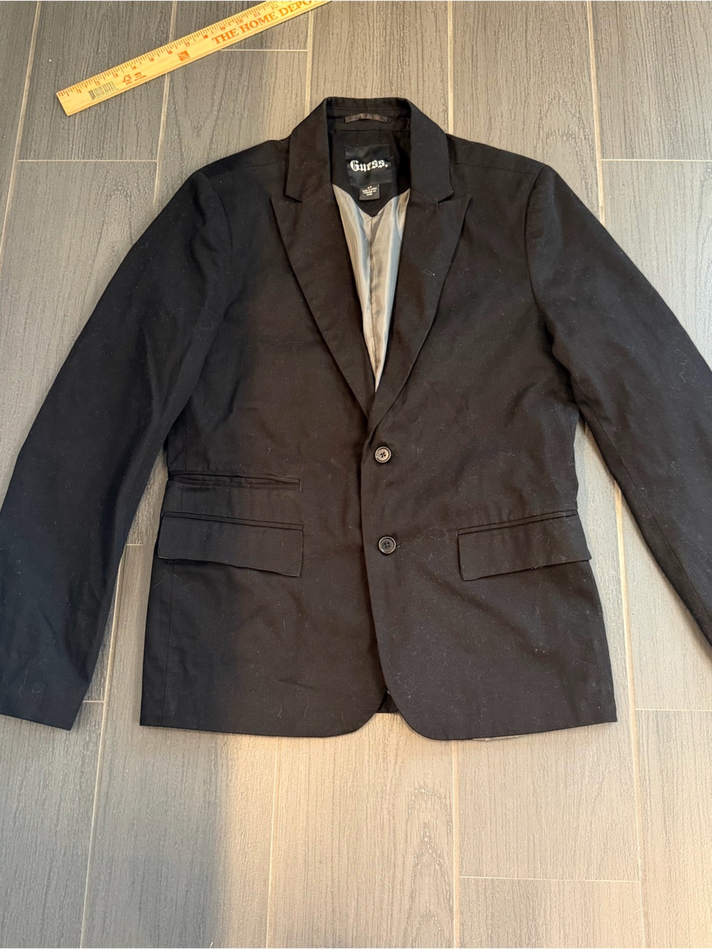 Guess Men’s Black Lightweight Shirt Jacket
